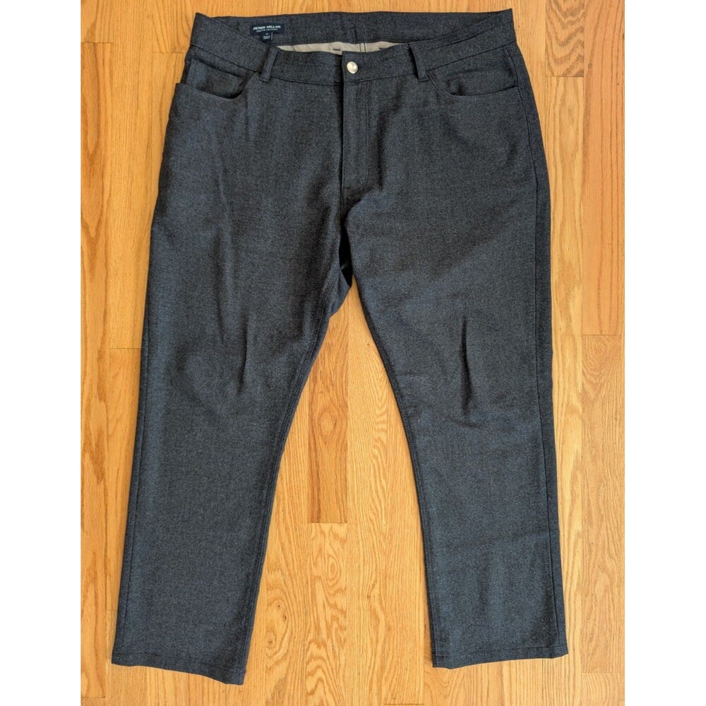 Peter Millar Crown Crafted Excursionist Flex Alpine Pants Mens 36x27 Star Dust